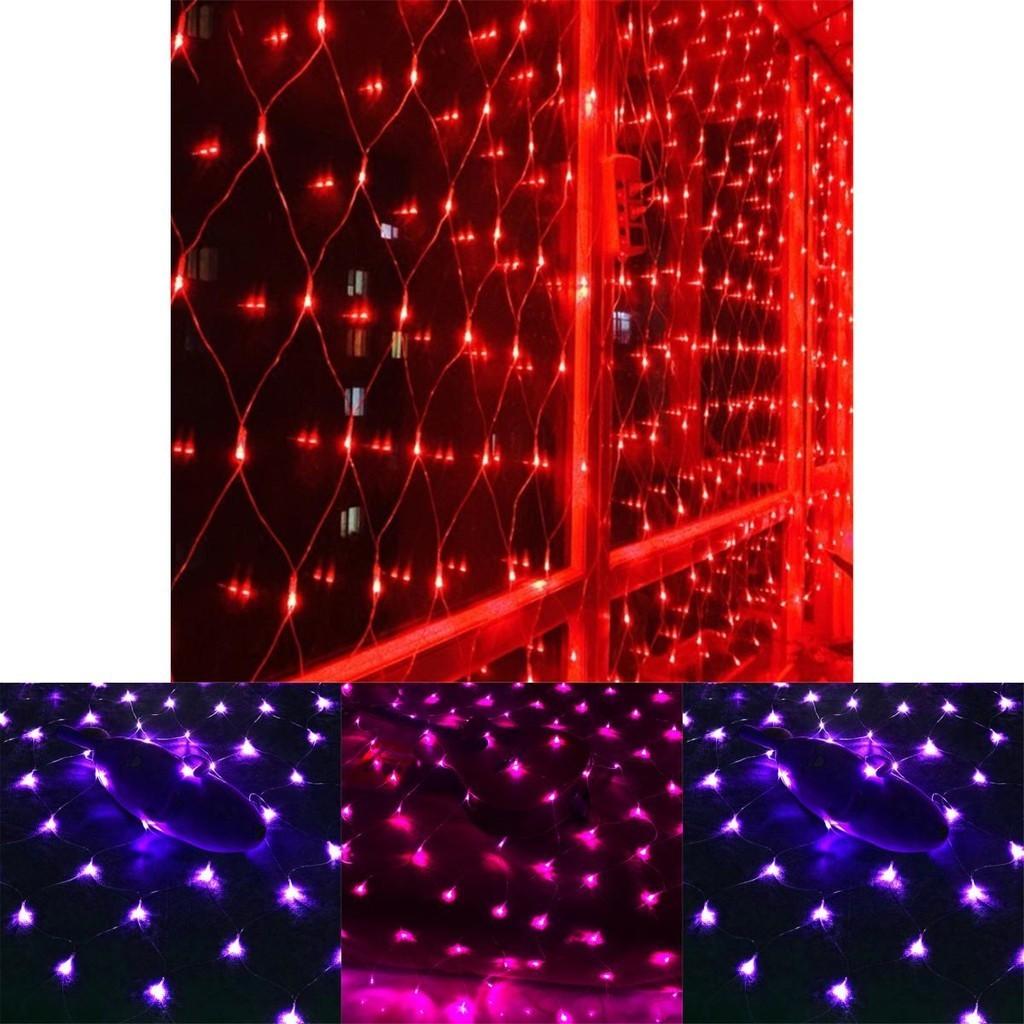 Vibrant Net Mesh Fairy String Lights 3m X 2m Featuring 200leds For Festive Celebrations