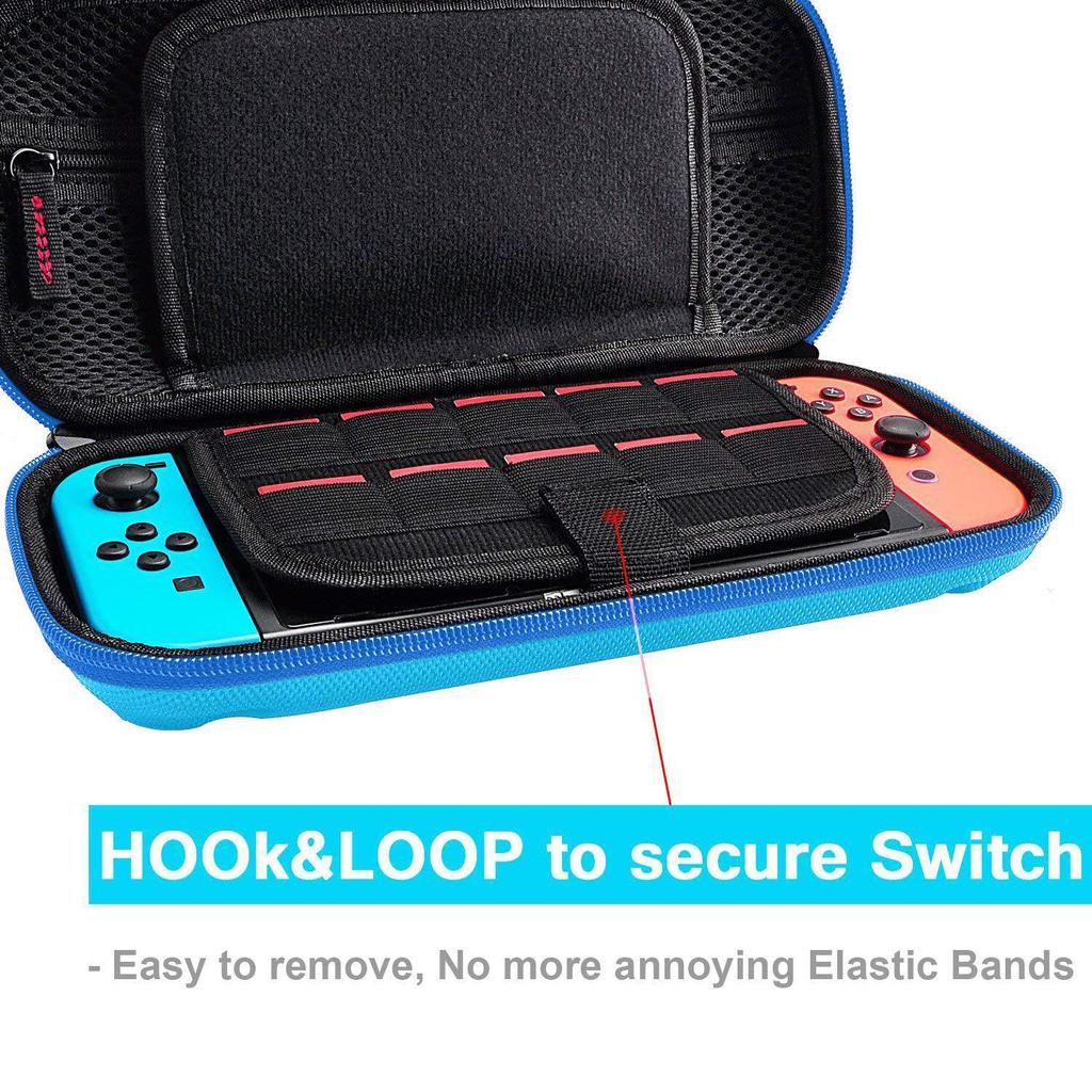 Nintendo Switch OLED EVA Protective Storage Bag with Four-Card Holder
