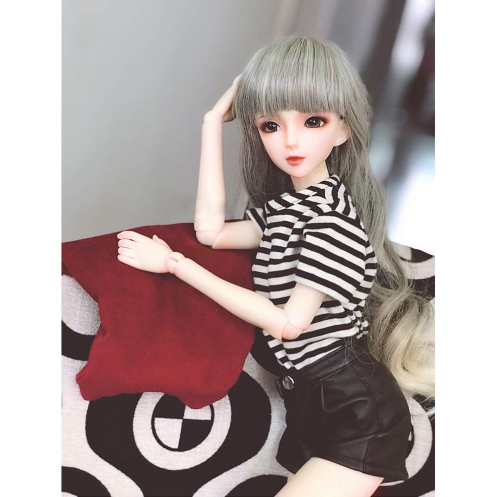 rakulifey Doll Doll Outfit Set Gift Doll Dress-Up 1/4 4-Piece (1/4 Clothes)