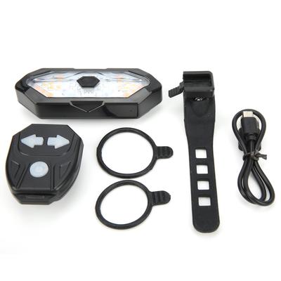 Luce di Avvertimento Calda con Clacson Telecomando Intelligente Indicatore di Direzione Ricaricabile USB Fanale Posteriore Impermeabile