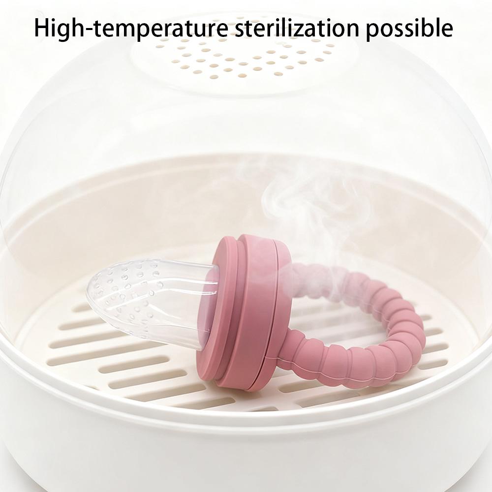 Baby Food Processor Teether Anti-Sucking Molar Toy for Teething & Mood Relief