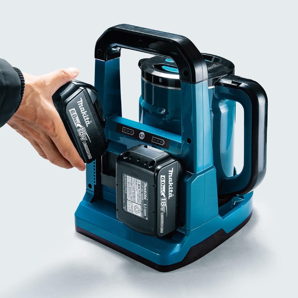 Makita KT360DZ Rechargeable 36V and Charger Sold Blue Kettle, (Battery Separately),