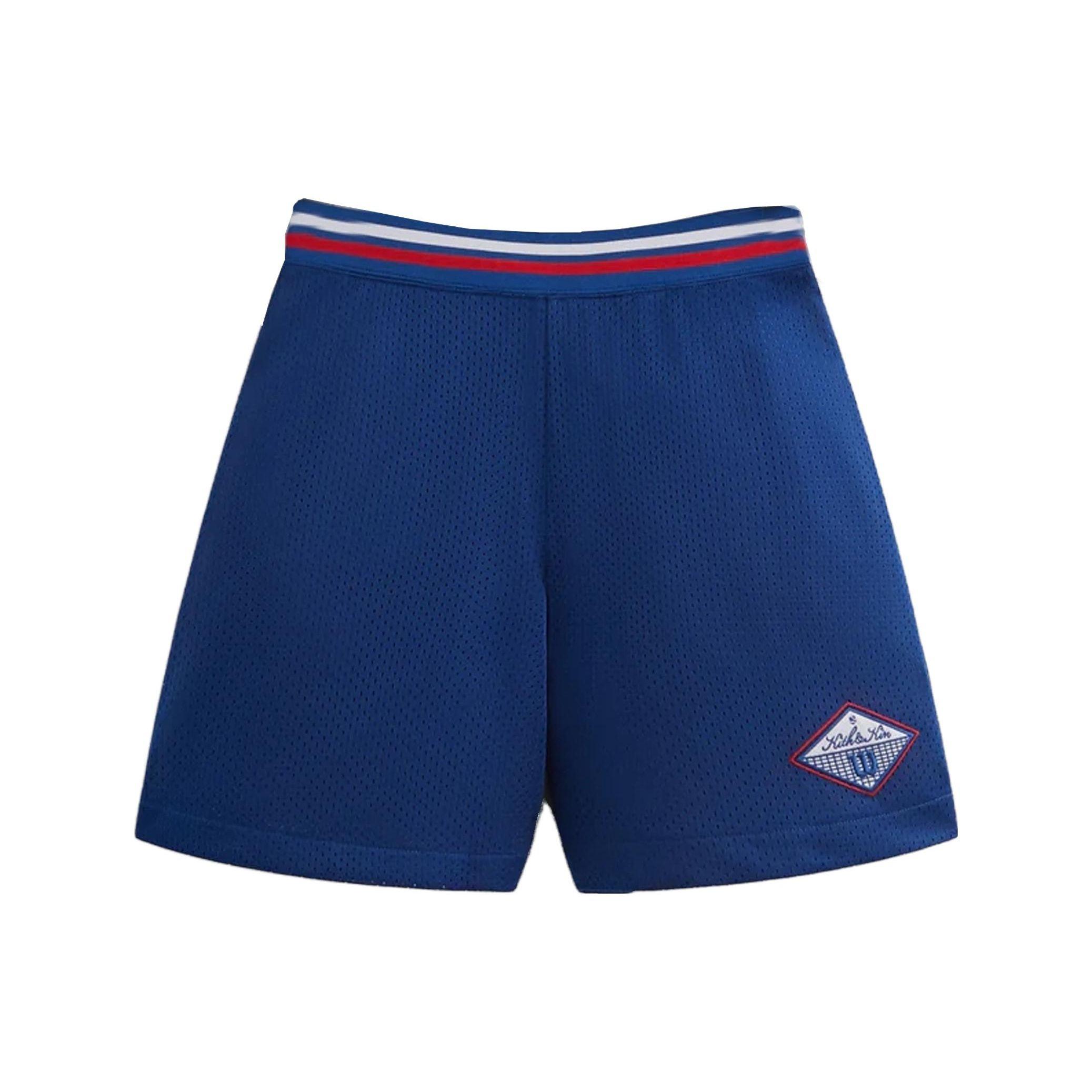 Kith For Wilson Баскетбольные Шорты Синий Кварц Мужские Низ W91M314614WNVJ M