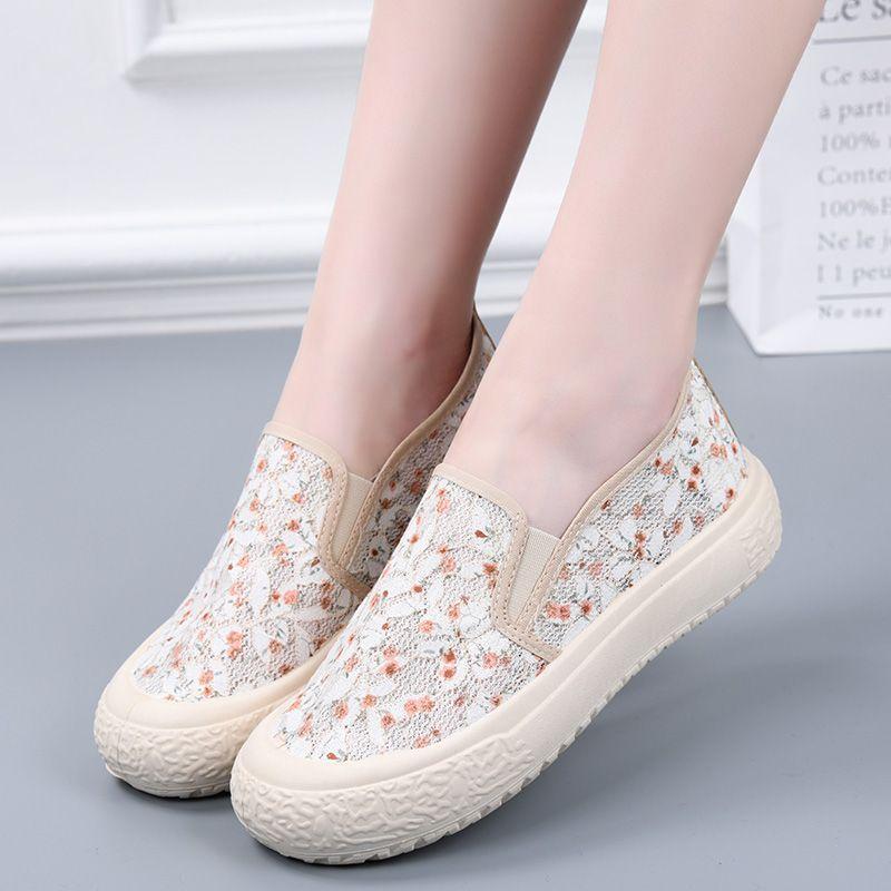 Summer Mesh Breathable High On Platform Shoes for Women Original Trends 2025 Korean Fashion Y2k Casual Walking Woman Footwear