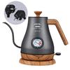 Luxury Gooseneck Electric Pour-Over Coffee Pot with Temperature Control