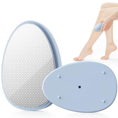 [SILVLF] Fájdalommentes szőrtelenítő készülék, Hámlasztó nano üveg, Tenyérméretű, Könnyű (Kék)