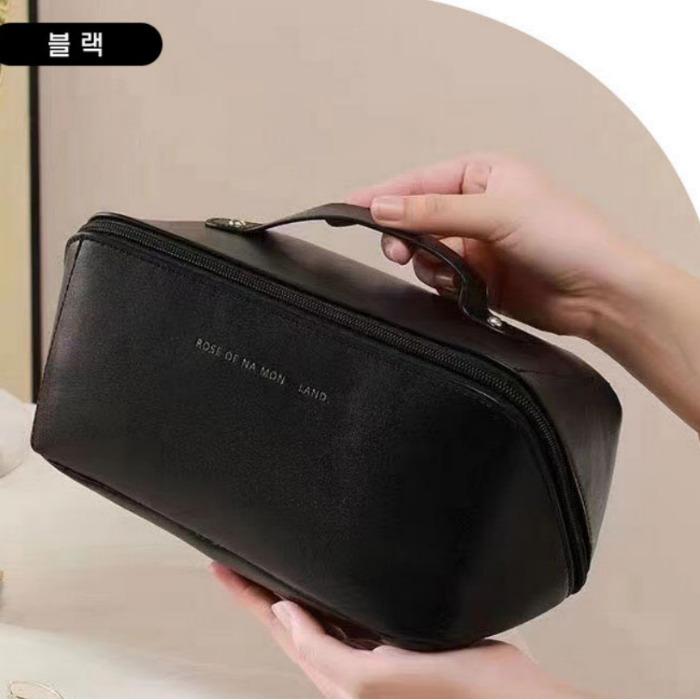 Expand Cosmetic Pouch Travel Expandable Storage Bag – K-Style Portable Makeup Organizer.