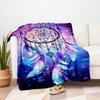"Colorful Dreamcatcher Wall Art Decor"Blanket Flannel Throw Blanket for Sofa, Bed, Travel, Camping, Office