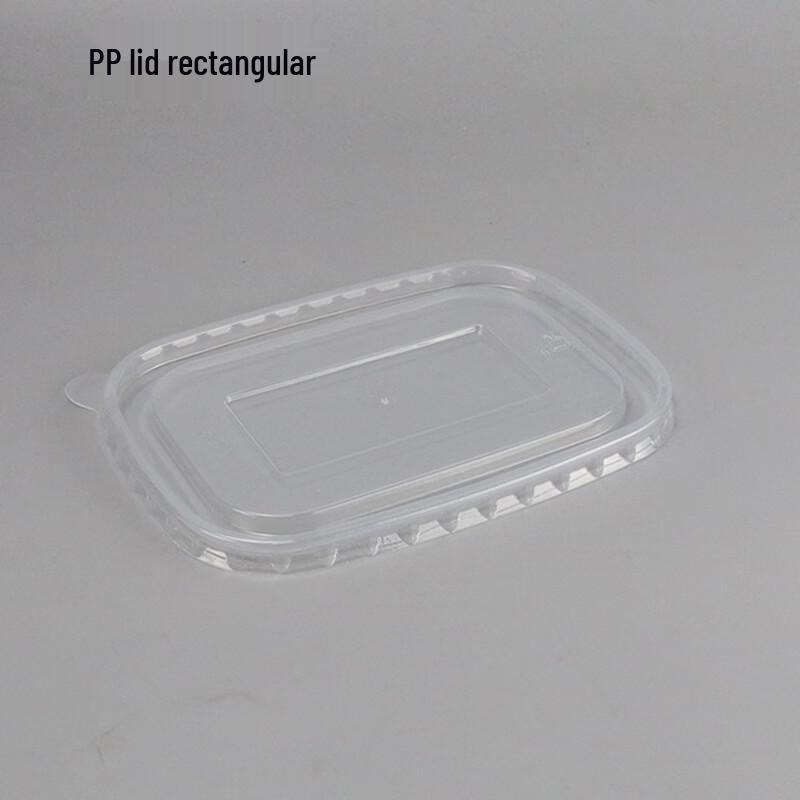 Disposable Food-Grade Plastic Lunch Box with PP Lid