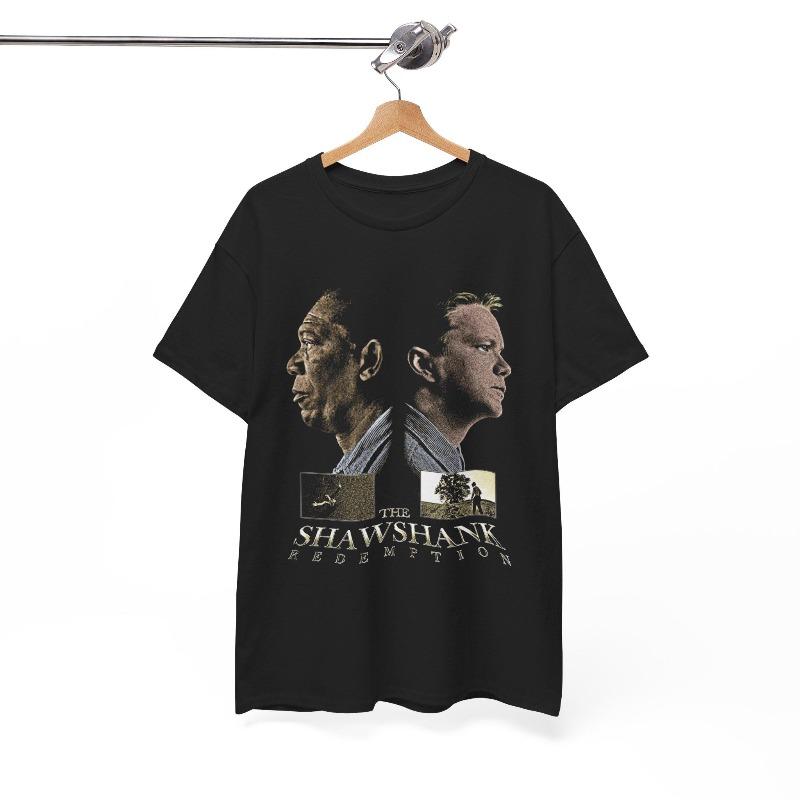 The Shawshank Redemption Retro Movie Tshirt Unisexs Tshirt Summer New Harajuku Style Unisex Casual Tshirt S