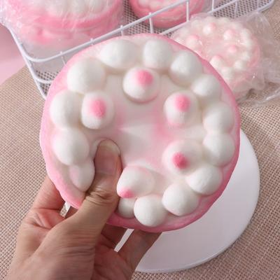Decompression Squeeze Toy Simulation Raspberry Birthday Cake Relieve Stress Toys  Child