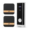 720P HD Wireless WIFI Doorbell Security Smart Video Doorbell Ir cUT Intercom(WIFI+2Dingdong )