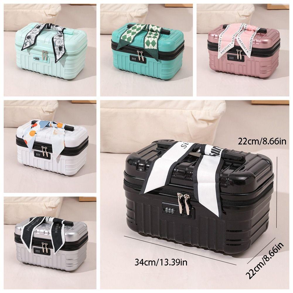 Large Capacity Toiletry Storage Bag 17 Inch Mini Luggage Bag Makeup Bag  Women's Handbag