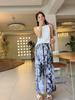 Women's Loungewear: Cotton Silk Loose Wide-Leg Pajamas - Summer Casual Trousers, Wearable Outdoors
