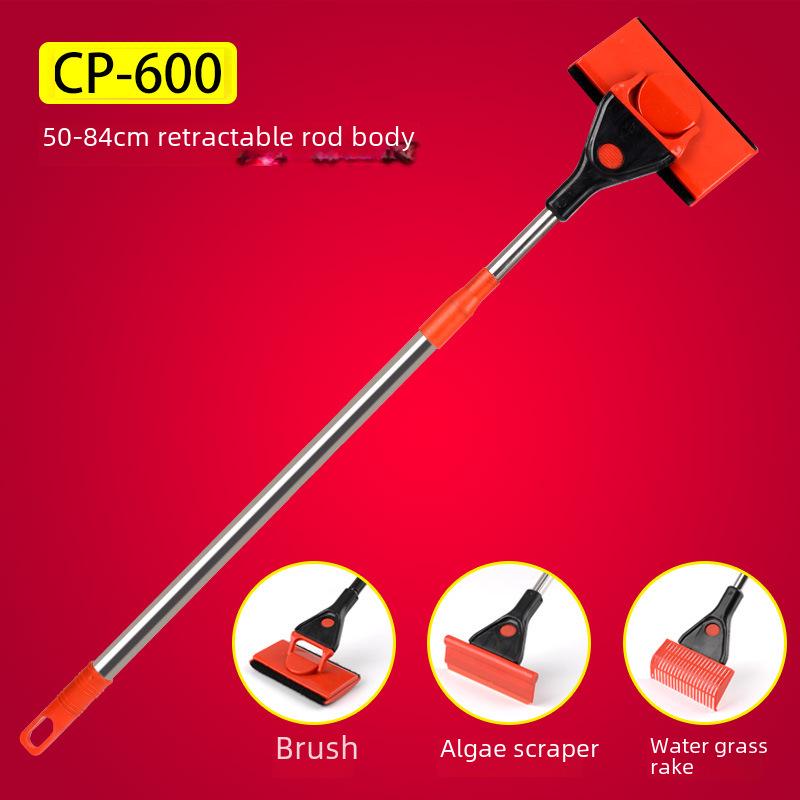 Multi-Function Long Handle Fish Tank Cleaning Brush
