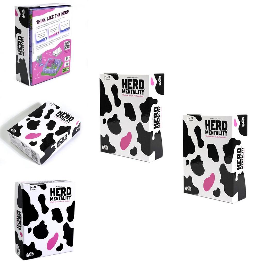 Stádová mentalita, stratégia pre dospelých, kartová hra, zábavná rodinná hra s medeným papierovým materiálom