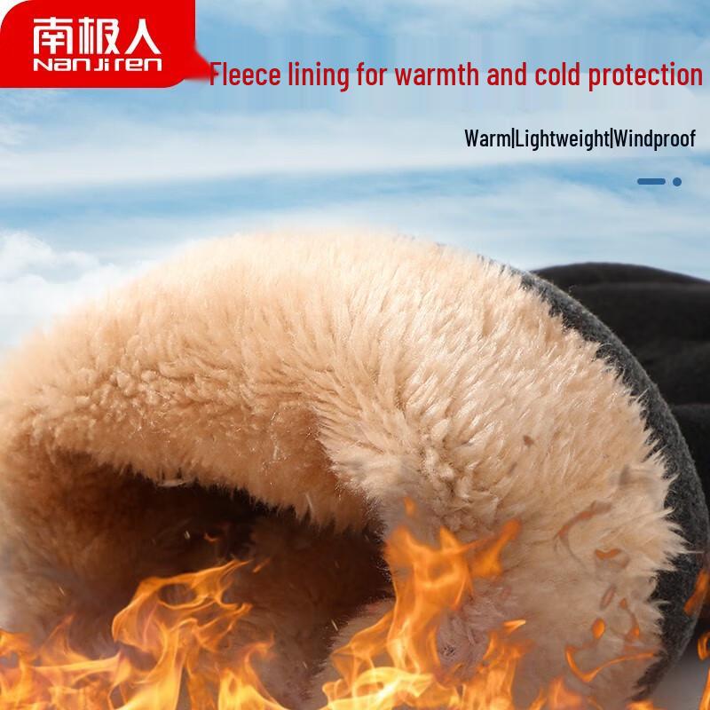 Nanjiren Men's Winter Touchscreen Warm Gloves
