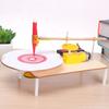 DIY Electric Plotter Physics Experiment Toy Early Education Wooden Drawstring Model Kit Stimulate Learning Fun