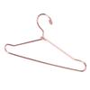 10pcs Stainless Steel Doll House Clothes Hanger Gold Doll Garment Hanger  Wardrobe Storage