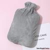 Explosion-Proof Faux Rabbit Fur Hot Water Bottle & Hand Warmer for Girls – Heat Compress for Stomach & Feet
