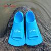 Silicone Short Swim Fins Adults Kids Training Freestyle Breaststroke Lightweight Diving Snorkeling