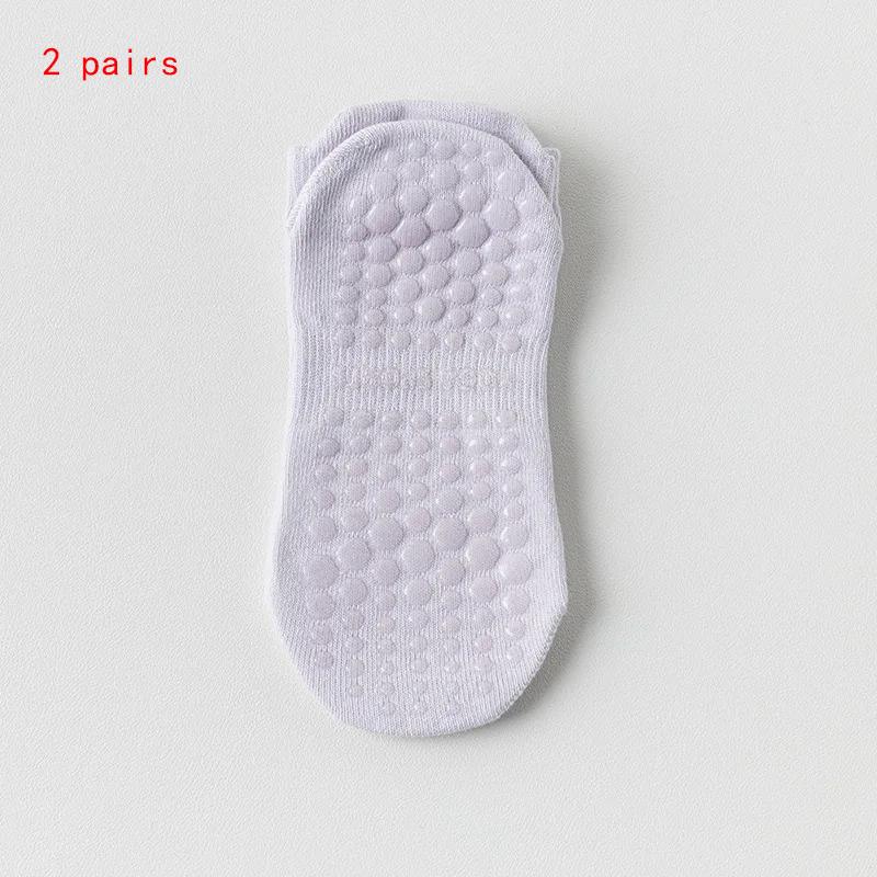 1 Pair/2 Pairs Mesh Breathable Yoga Socks Women Cotton Low Cut Short Gym Fitness Dance Sports Socks Professional Non-slip Floor Pilates Socks