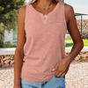 Damen-Oberteile, ärmellos, V-Ausschnitt, breite Träger, einfarbig, Spleißdesign, atmungsaktiv, Tanktops für den Alltag