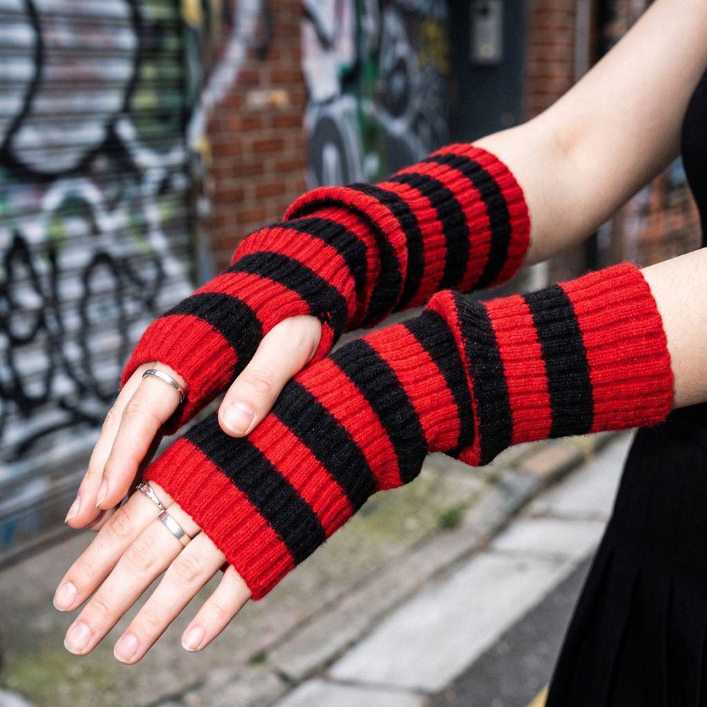 Long Long Fingerless Gloves Lolita Fingerless Arm Warmers Fashion Arm Warm Gloves  Party