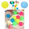 Vibrant 6cm Glow In The Dark Ceiling Bouncing Ball Stress Relief Toy For Everyone