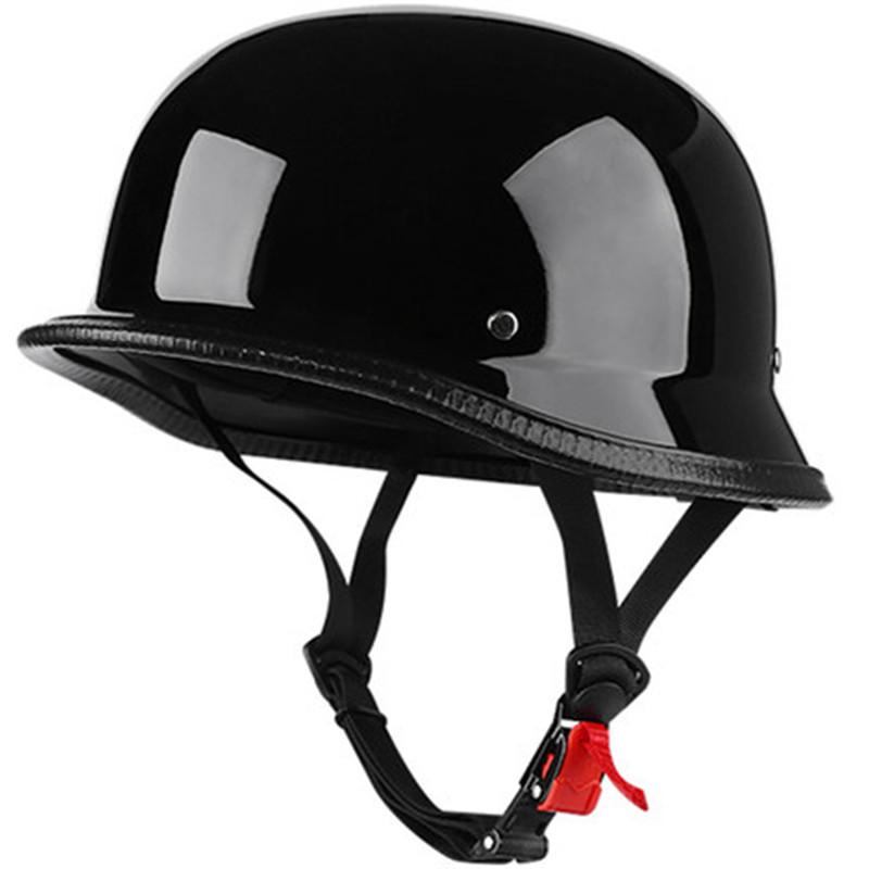 German-Style Retro ABS Electric Scooter Half Helmet