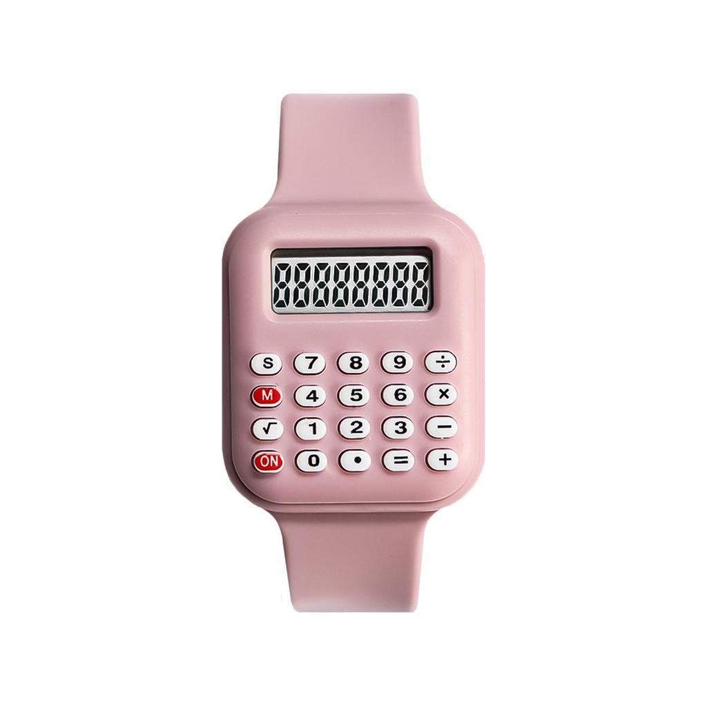 Multifunctional Student Calculator Watch with Date and Time for Children
