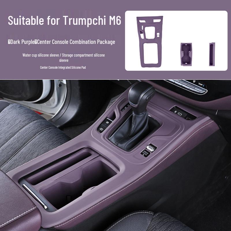 Trumpchi M6 PRO Center Console & Window Control Silicone Protective Pad