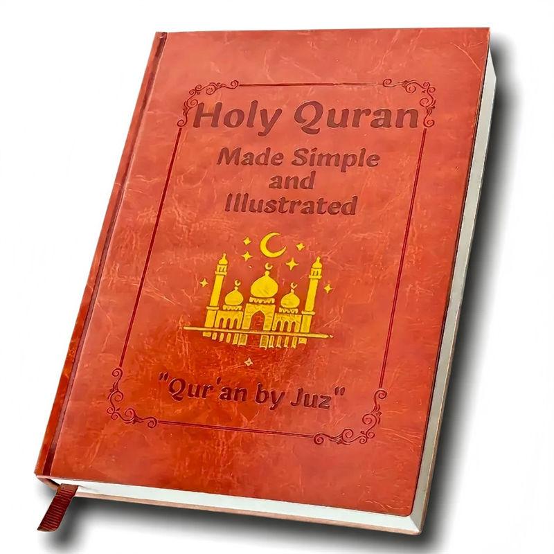 The Quran Journey Holy Quran Made Simple & Illustrated Quran Study Guide Book GZW