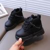 2025 New Korean Version of the Flat-bottomed Classmate Children's Martin Boots Girls' Medium-sized Short Boots Flat-bottomed Medium-sized Children's