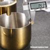 Stainless Steel Sugar Bowl With Transparent Lid Spoon Seasoning Box Multifunctional Kitchen Storage For Spices And More
