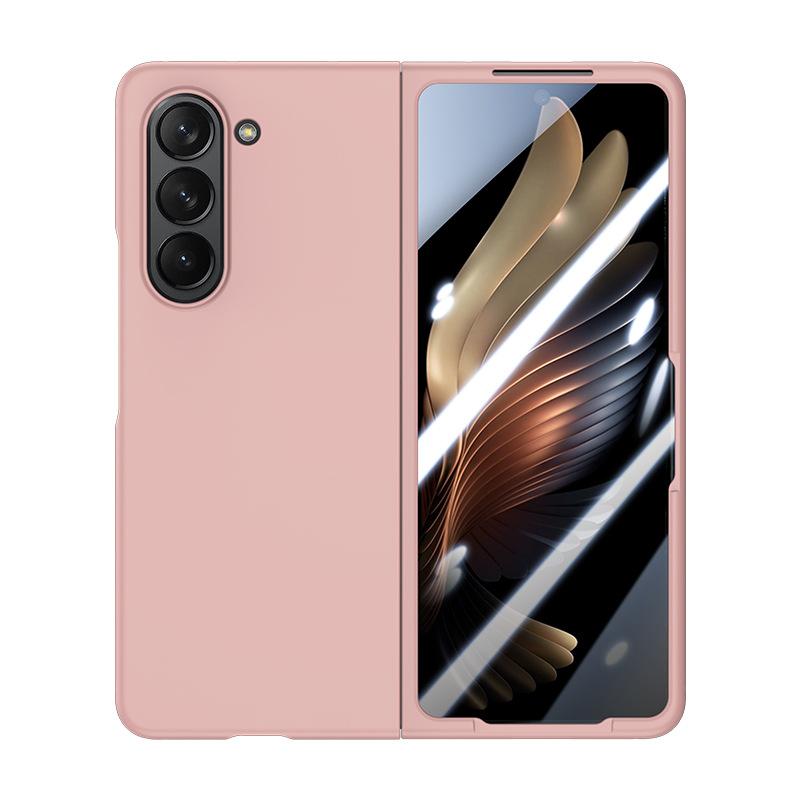 Shell and film integrated application Samsung ZFold7 mobile phone case fold screen matte skin feeling ZFold6 simple W26 protective case