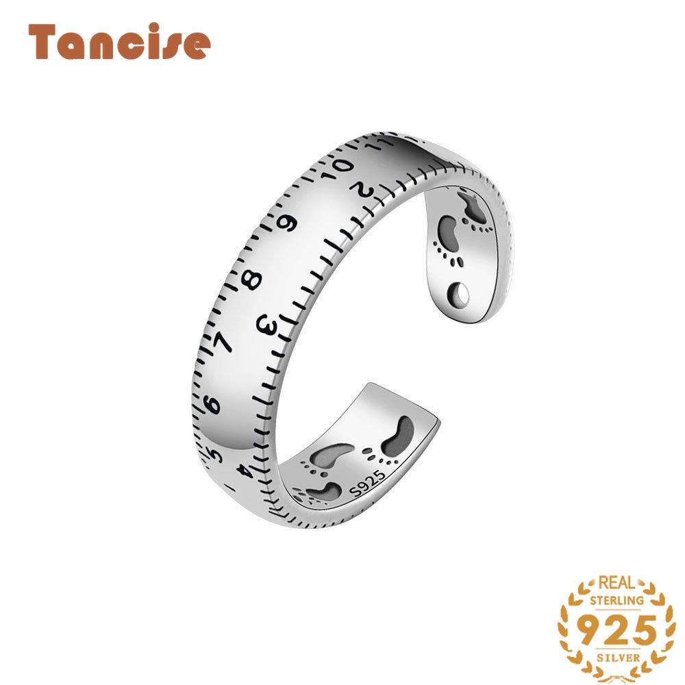 

Tancise Classic 925 стерлингового серебра циркон кольцо Дамы Ювелирные изделия Свадьба Обещание Вечеринка Подарок