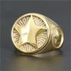 4 Kleuren Ster Ring 316L Roestvrij Staal Sieraden Coole Band Feest Persoonlijk Ontwerp Ring