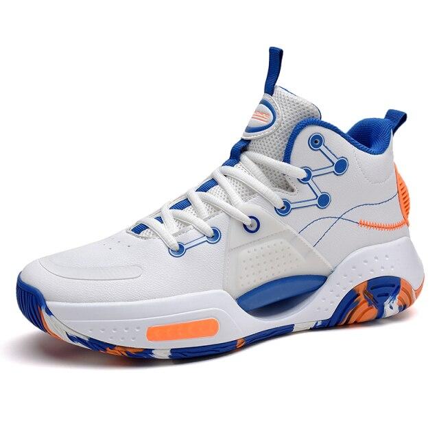 

Мужские баскетбольные кроссовки с дышащей амортизацией, нескользящие носимые спортивные туфли, спортивные баскетбольные кроссовки для тренировок в тренажерном зале для мужчин 40