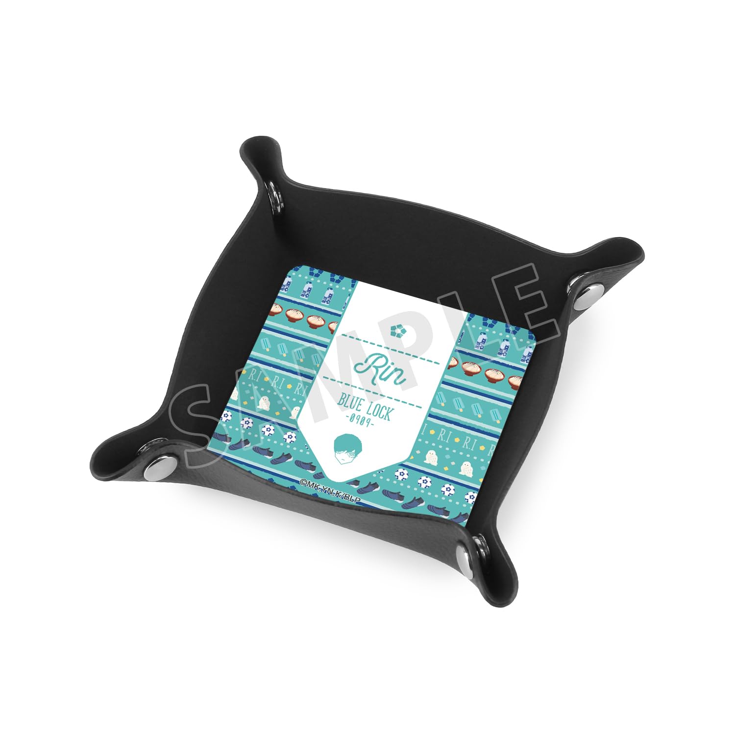 

TV anime Itoushi Rin ar Unity motif PU leather Blue Lock multi-tray