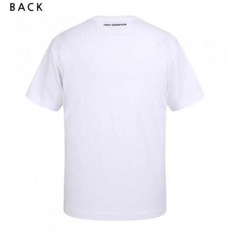 New Balance Uni Essential Big Logo Short Sleeve Tees Nbned21033 10