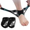 1Pcs Ultra-thin Ankle Brace Sports Ankle Fixation Brace Bi-directional Strap Compression Prevents Ankle Sprains for Men Women