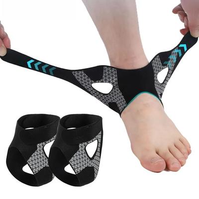 1 Stück Ultradünne Knöchelbandage Sport Knöchelfixierungsbandage Bidirektionaler Riemen Kompression Verhindert Knöchelverstauchungen für Männer Frauen