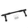 Dual Feed Carburetor Plumbing Line Aluminum Alloy Braided Petrol LowProfile Hardware
