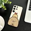 D-Sumikko Gurashi Phone Case For Samsung S26,S25,S24,S23,S22,S21,S20,Ultra,Plus,FE Black Soft Cover