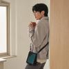 Pleatsmama Mini Messenger Bag Teal Blue