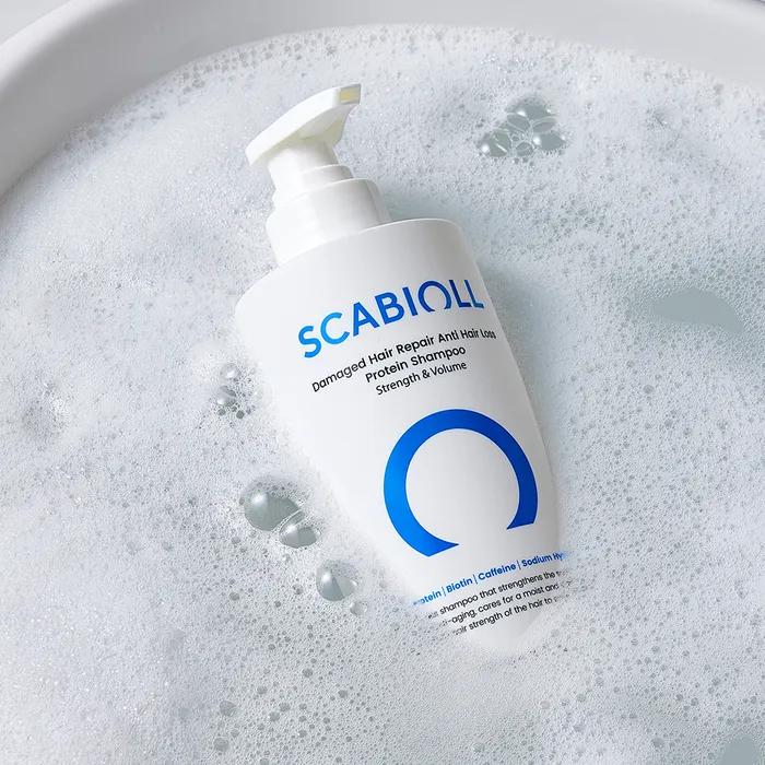 Protein-Shampoo zur Verbesserung geschädigten Haares und zur Linderung von Haarausfall 500 ml