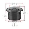 Air Vent Outlet Air Conditioning Vent Car Air Conditioner Outlet For Webasto Eberspacher Heater Lack Closeable Rotatable 75mm