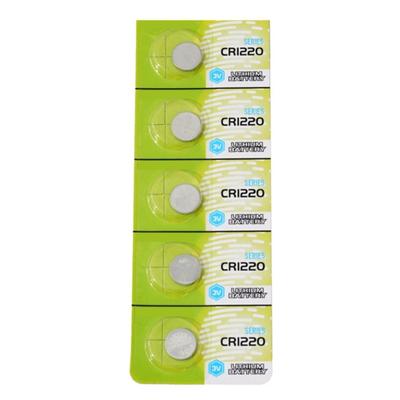 Pack Of 5/10 CR1220 Button Cell Batteries 3V Lithium Button Battery CR1220 Batteries For Toy And Remote Controls
