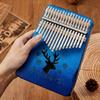 21 Key 17 Key Mahogany Kalimba Thumb Piano Finger Piano for Beginner Mbira Gifts for Adults/Kids